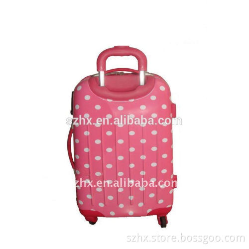 China top ten selling products nylon lining abs luggage